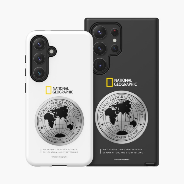 National Geographic Metal Deco Hard Shell Case(Galaxy S24 Series)