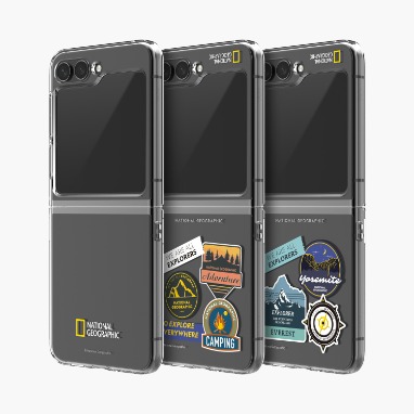 Nat Geo Crystal Slim Fit Case(Galaxy Z Flip5 Series)